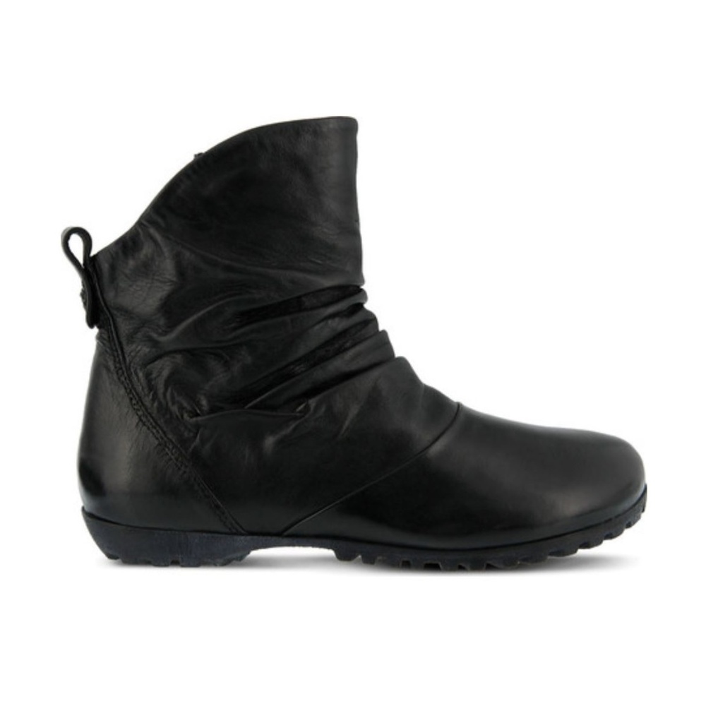 Spring Step Black Ankle Boots
